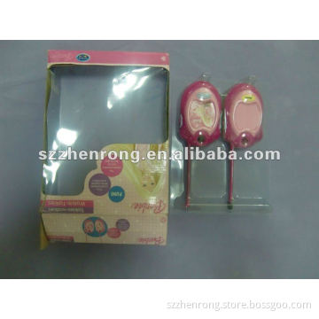 Customized clear plastic packing box